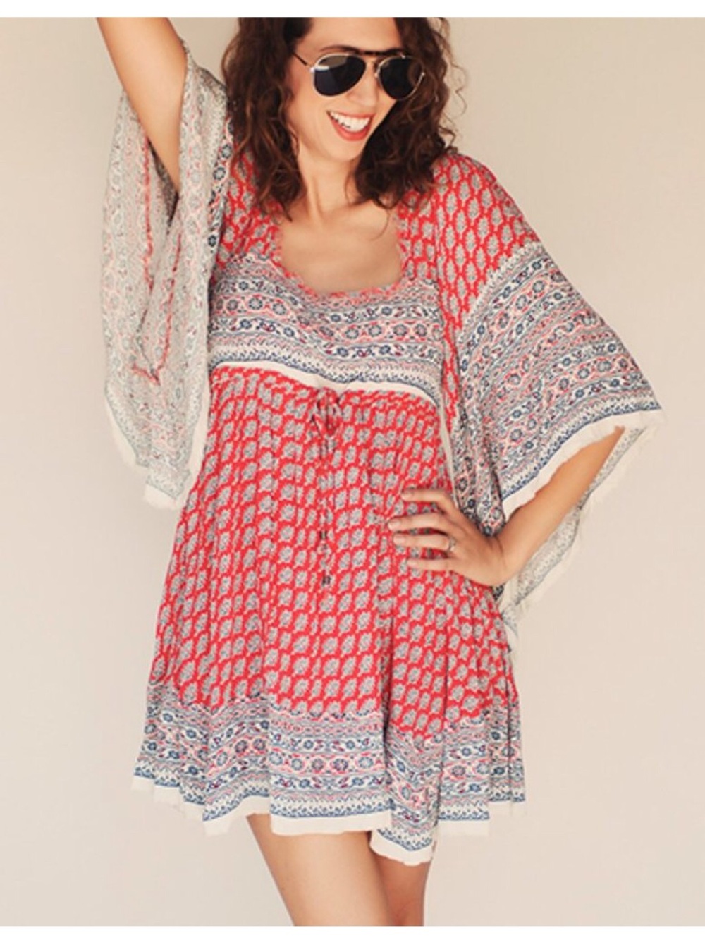 Free People Heart of Gold mini dress Sz M - Picture 2 of 8